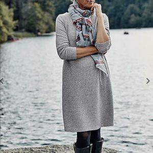 NWT J Jill Ottoman-Knit A-Line Dress